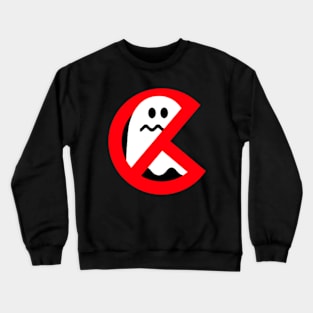 PacBuster Version 1 - Pacman Ghostbusters Style Logo Crewneck Sweatshirt